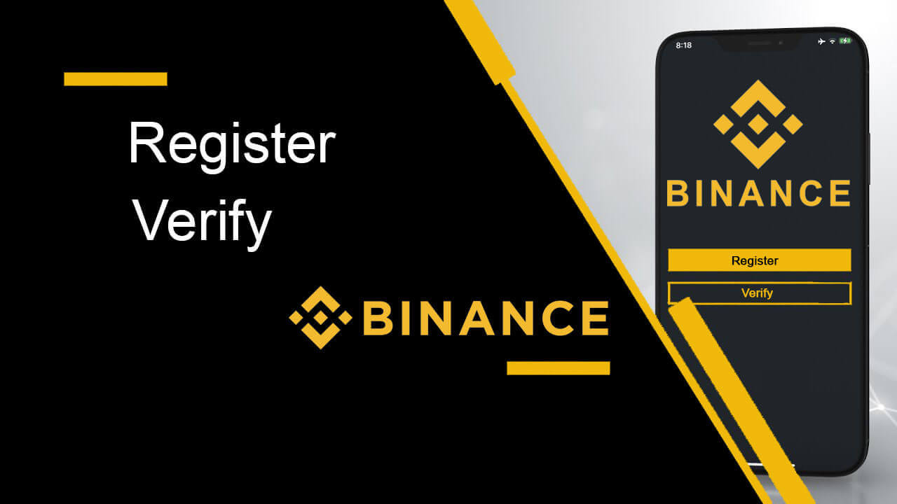 Ungabhalisa kanjani futhi Uqinisekise i-akhawunti ku-Binance